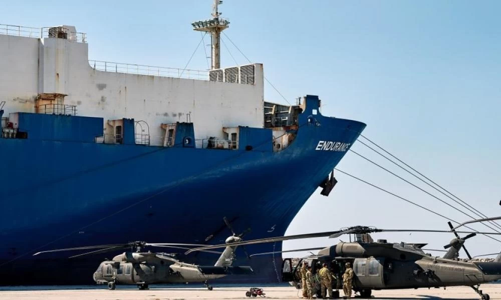 Αλεξανδρούπολη: Φτάνει μεσημέρι το “θηριώδες” ENDURANCE – Aρχίζουν οι πτήσεις αμερικανικών ελικοπτέρων